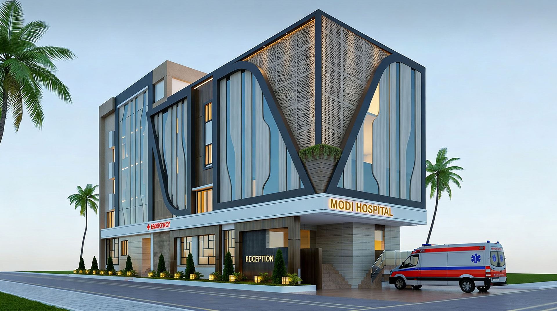 modihospital building